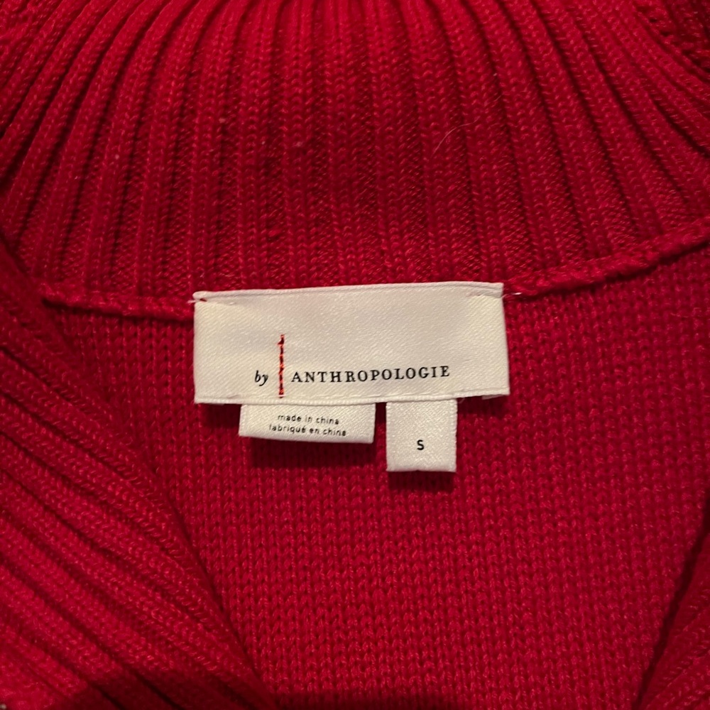Anthropologie English Factory Half Zip Pullover Sweater - Picture 4 of 4